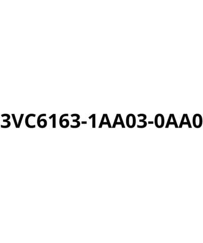 3VC6163-1AA03-0AA0 Siemens 3VC6 Original Brand New