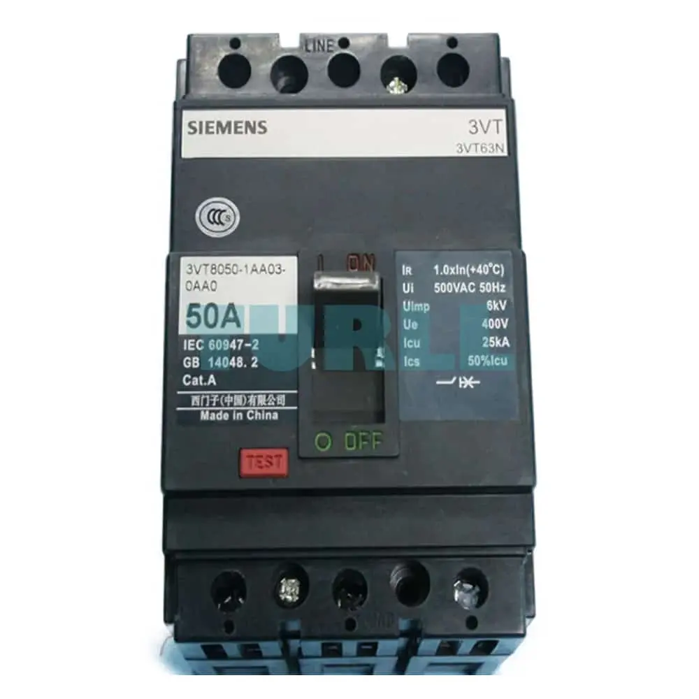 3VT8050-1AA03-0AA0 Siemens Circuit Breaker VT63 Original Brand New
