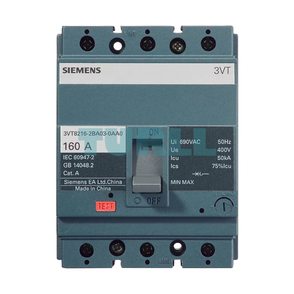 3VT8216-1AA03-0CA0-ZD00 Siemens Circuit Breaker VT160 Original Brand New 1 3VT8216-1AA03-0CA0-ZD00 Siemens Circuit Breaker VT160 Original Brand New