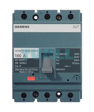 3VT8216-1AA03-0CA0-ZD00 Siemens Circuit Breaker VT160 Original Brand New