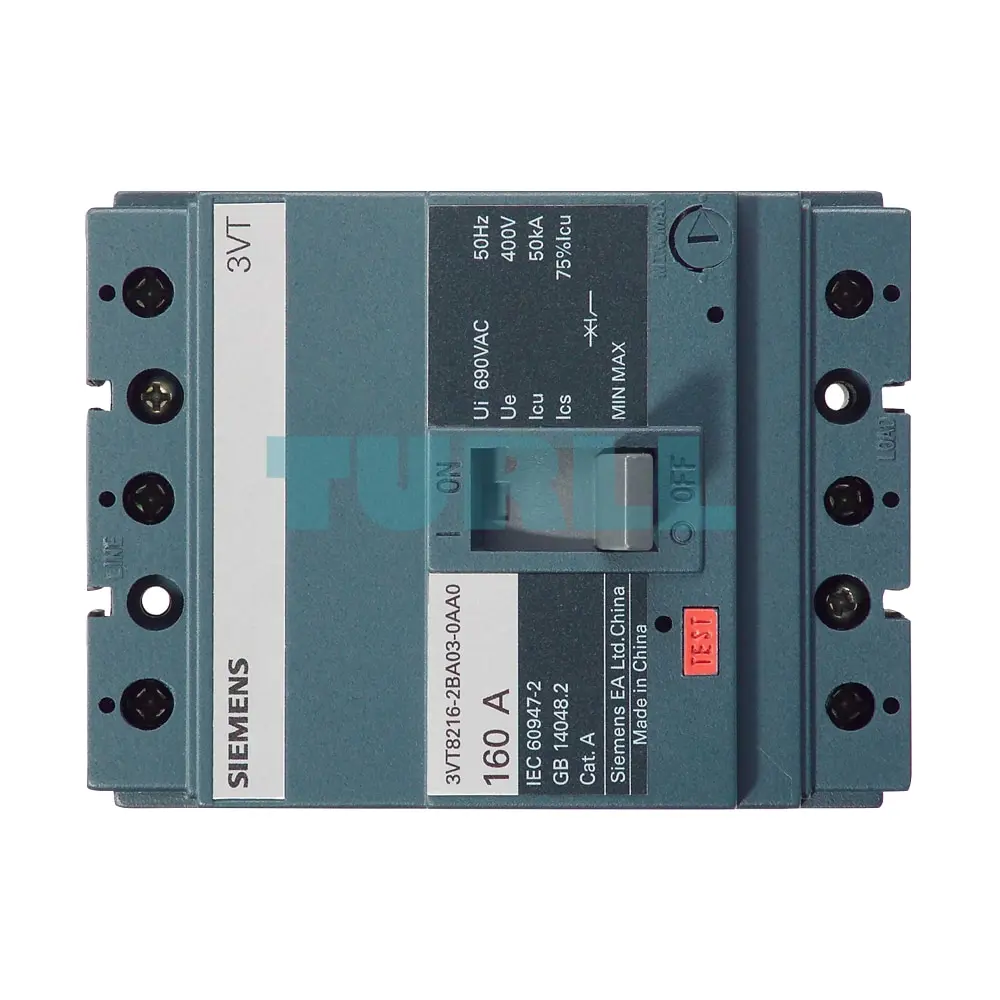 3VT8216-1AA03-0CA0-ZD00 Siemens Circuit Breaker VT160 Original Brand New 2 3VT8216-1AA03-0CA0-ZD00 Siemens Circuit Breaker VT160 Original Brand New - Image 2