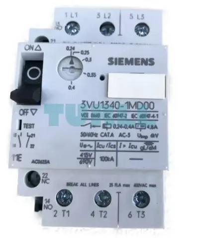 3VU1340-1MD00 Siemens Circuit Breaker Original Brand New