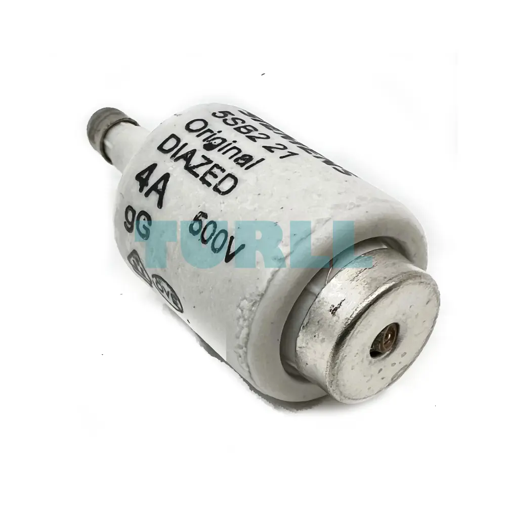 Siemens 5SB221 DIAZED Fuse Link, 500V, 4A, gG Class, Size DII, E27 Base