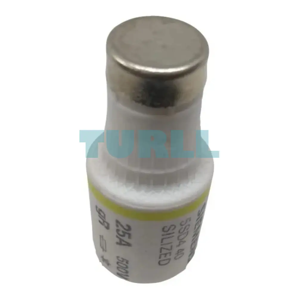 Siemens 5SD440 SILIZED Fuse Link 500V Quick-Acting DII E27 25A for Semiconductor Protection