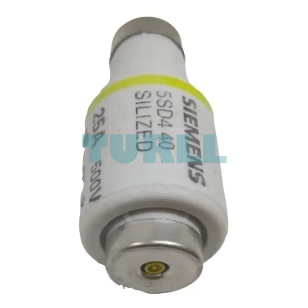 Siemens 5SD440 SILIZED Fuse Link 500V Quick-Acting DII E27 25A for Semiconductor Protection