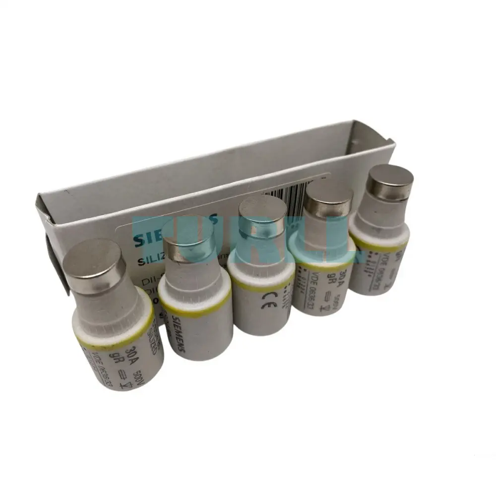 Siemens 5SD480 SILIZED Fuse Link, 500V, 30A, Quick-Acting, Size DI
