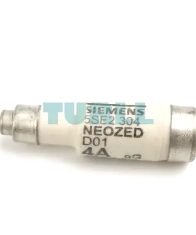 Siemens 5SE2304 NEOZED Fuse-Link D01, 4A, gG, 400V AC / 250V DC