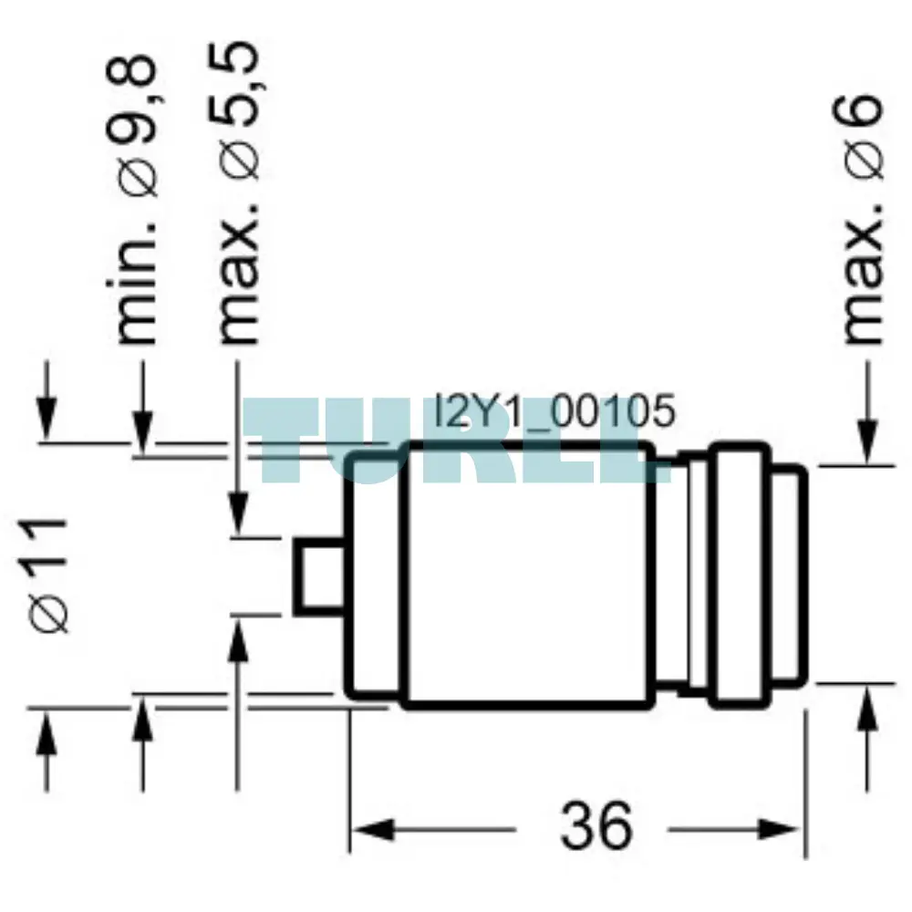 Siemens 5SE2306 NEOZED Fuse-Link, Size D01, 6A, gG Application, 400V AC / 250V DC