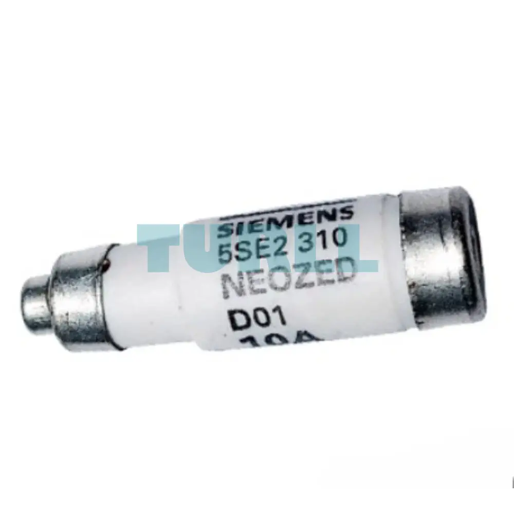 Siemens 5SE2310 NEOZED Fuse-link, Size D01, 10A, gG Class, 400V AC