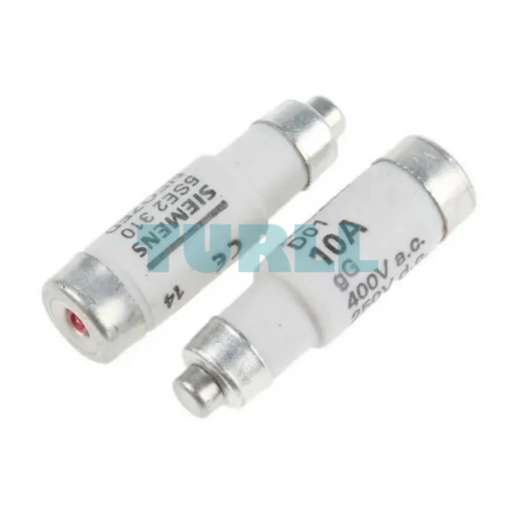 Siemens 5SE2310 NEOZED Fuse-link, Size D01, 10A, gG Class, 400V AC