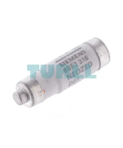Siemens 5SE2316 NEOZED Fuse-Link, Size D01, 16A, gG, 400V AC / 250V DC