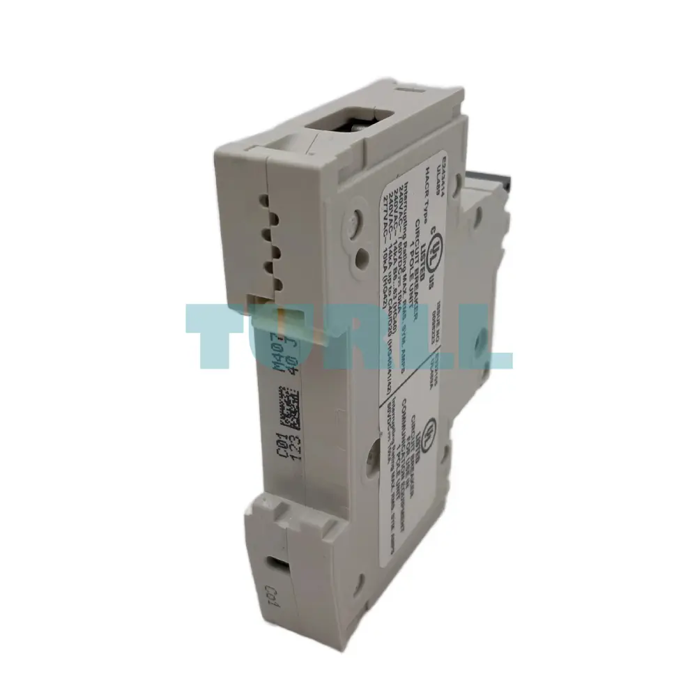 Siemens 5SJ4101-7HG40 Miniature Circuit Breaker 1-Pole, 1A, 240V, 14kA, Type C Trip Curve