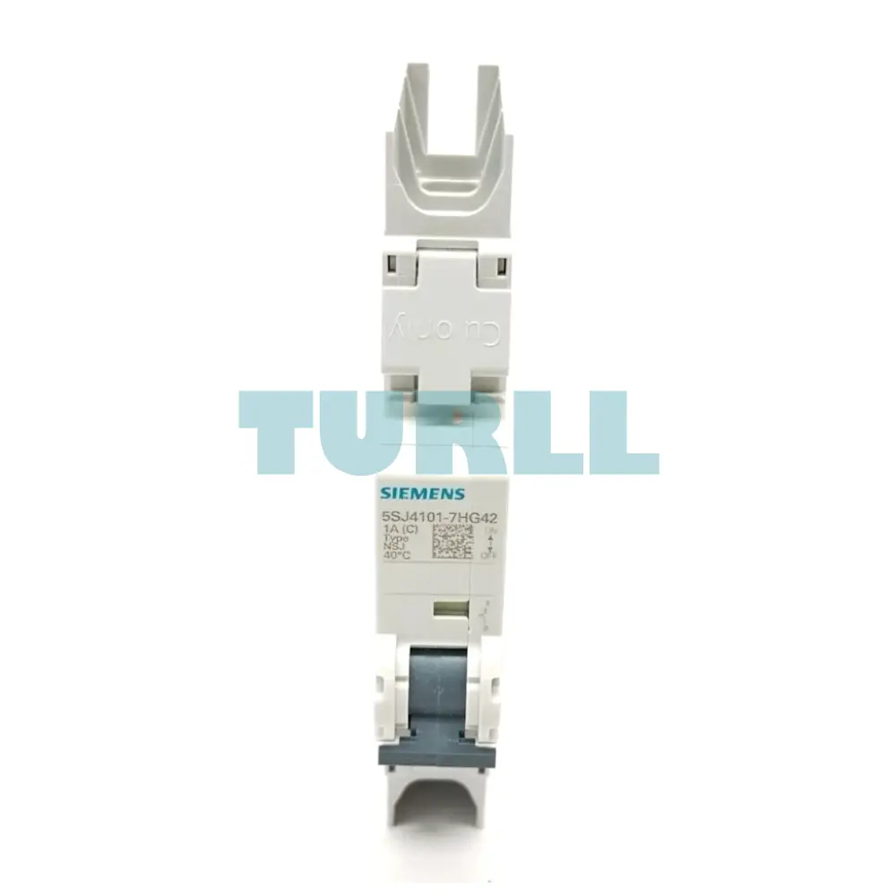 Siemens 5SJ4101-7HG42 Circuit Breaker 10kA, 1-Pole, C Curve, 1A, UL 489 Compliant