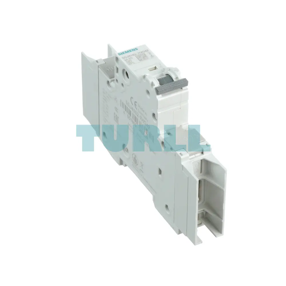 Siemens 5SJ4102-7HG42 Miniature Circuit Breaker, 1-Pole, 2A, 277V, 10kA, C-Curve, UL 489 Rated