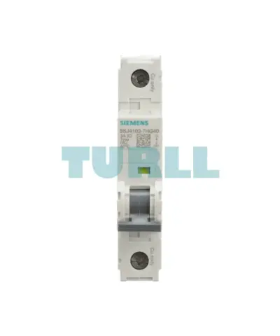 Siemens 5SJ4103-7HG40 Sentron Miniature Circuit Breaker 1-Pole, 3A, Class C, 240V, 14kA