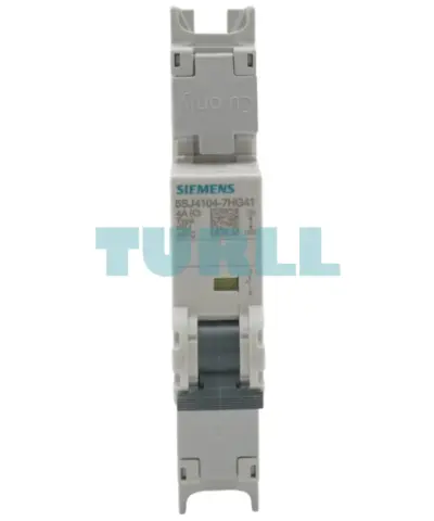 Siemens 5SJ4104-7HG41 Miniature Circuit Breaker 4A, 1-Pole, 240V, C-Curve, UL 489