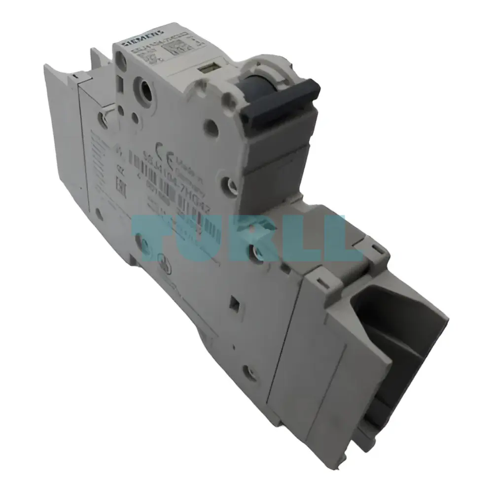 Siemens 5SJ4104-7HG42 10kA 1-Pole Circuit Breaker, C Curve, 4A, UL 489-277V