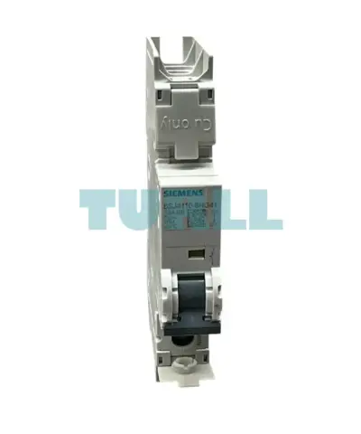 Siemens 5SJ4110-8HG41 Miniature Circuit Breaker, 1-Pole, 10A, 240V, 14kA, Class D Trip