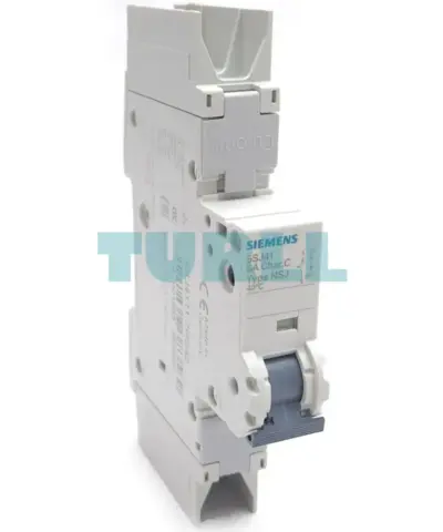 Siemens 5SJ4111-7HG42 Sentron Miniature Circuit Breaker 1-Pole, 5A, Class C, 10kA, UL 489