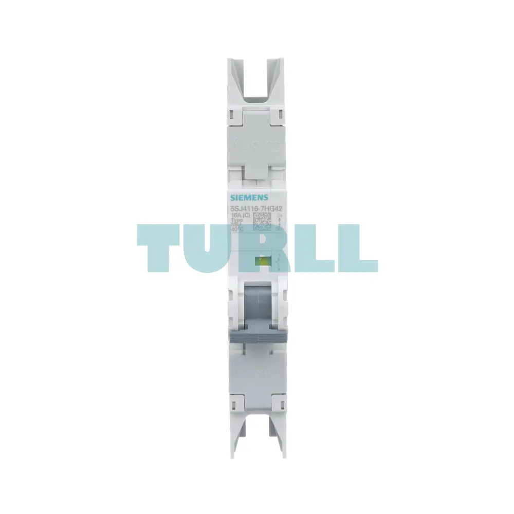 Siemens 5SJ4116-7HG42 Circuit Breaker 16A, 1-Pole, C-Trip,10kA, UL 489-277V