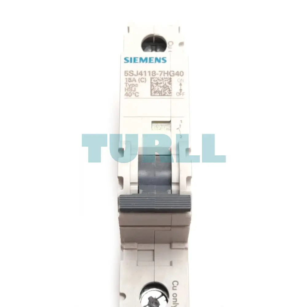 Siemens 5SJ4118-7HG40 Miniature Circuit Breaker 240V, 14kA, 1-Pole C 15A