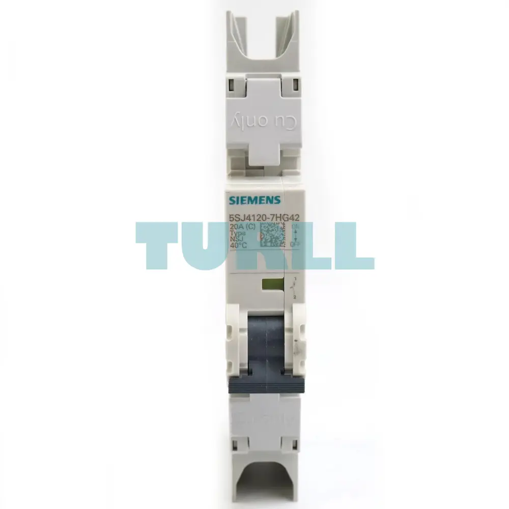 Siemens 5SJ4120-7HG42 20A 1-Pole Circuit Breaker, 10kA, UL 489, 277V