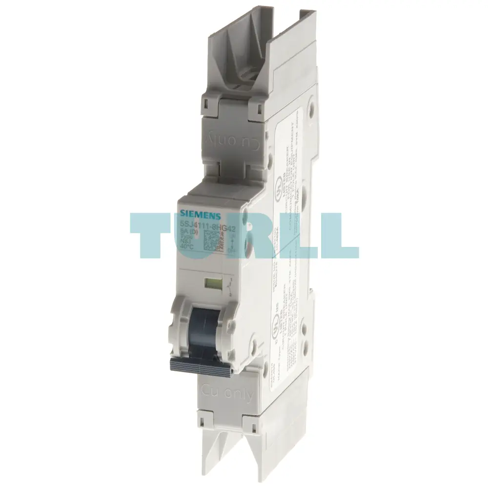 Siemens 5SJ4140-7HG42 Circuit Breaker 10kA, 1-Pole, C Curve, 40A UL 489-277V