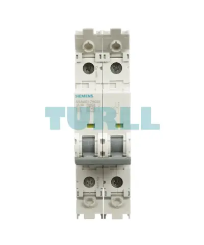 Siemens 5SJ4201-7HG42 Miniature Circuit Breaker 2-Pole, 1A, Type C, 480Y/277V