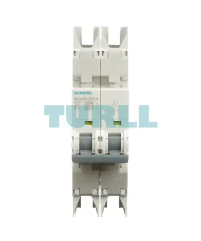 Siemens 5SJ4203-7HG42 Miniature Circuit Breaker 2-Pole, 3A, Class C, 10kA, UL 489