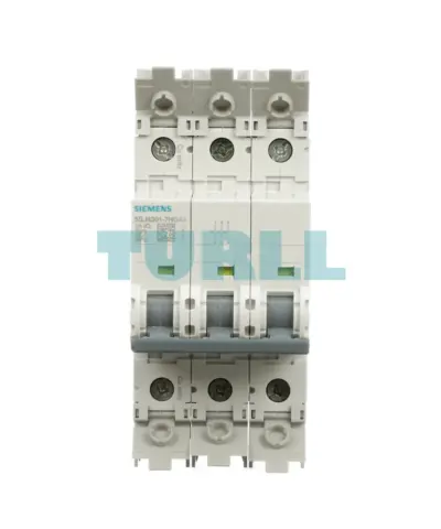 Siemens 5SJ4301-7HG42 UL 489 Circuit Breaker 3 Pole, 1A, C Curve, 10kA, 480Y/277V