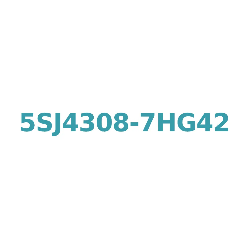 Siemens 5SJ4308-7HG42 Miniature Circuit Breaker, 10 kA, 3-Pole, C, 8 A, UL 489-480Y/277V