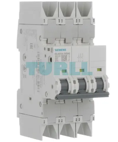 Siemens 5SJ4310-7HG42 Miniature Circuit Breaker 3-Pole, 10A, Type C