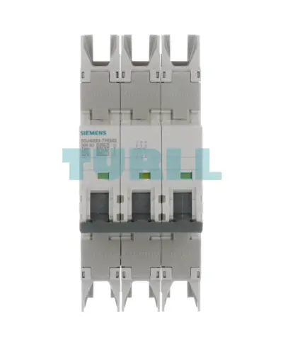 Siemens 5SJ4330-7HG42 Miniature Circuit Breaker 3-Pole, 30A, Class C, 10kA, UL 489