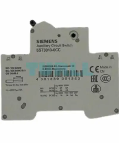 5ST3010-0CC Siemens Auxiliary Switch Original Brand New