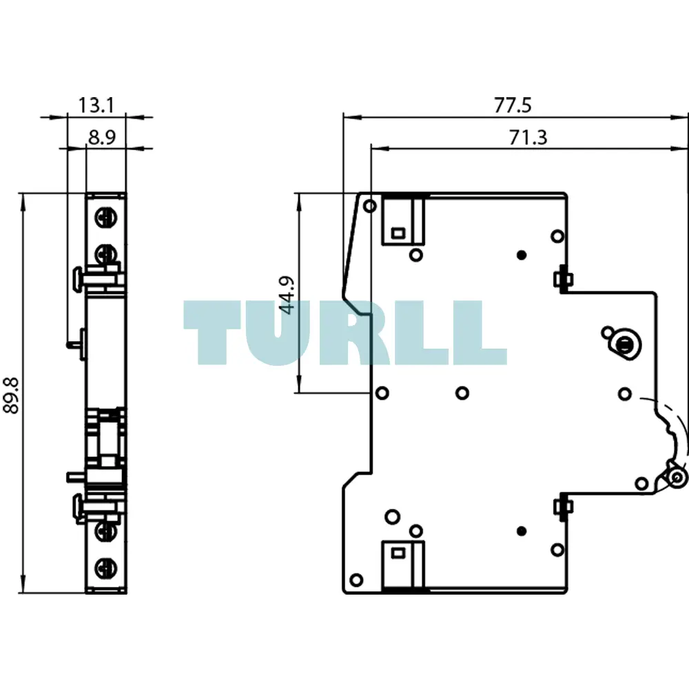Siemens 5ST3020 Fault Signal Contact, 1 NO + 1 NC for MCB (5SL, 5SY, 5SP) & RCBO (5SU1)