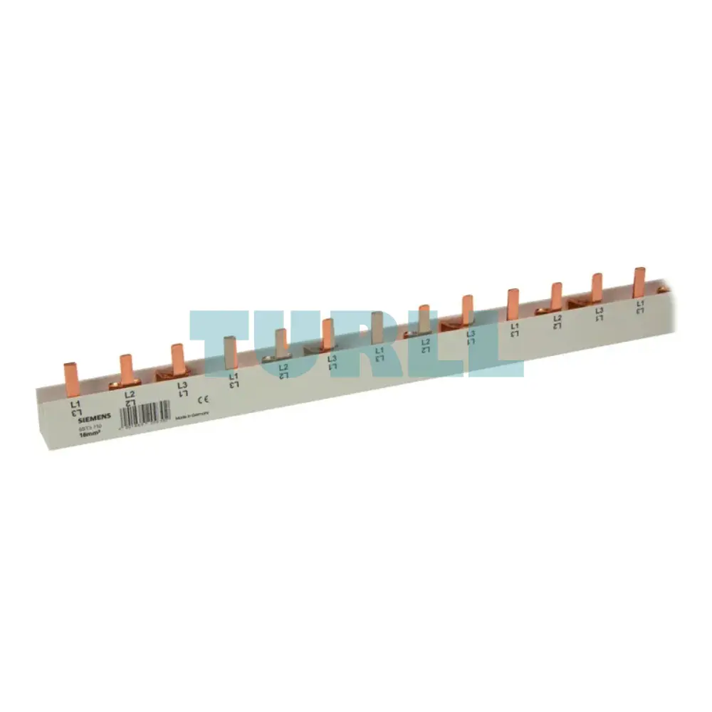 Siemens 5ST3710 Pin Busbar Touch-Safe, 16 mm², 3-Phase, 1016 mm Cuttable Busbar Original Brand New 1 Siemens 5ST3710 Pin Busbar Touch-Safe, 16 mm², 3-Phase, 1016 mm Cuttable Busbar