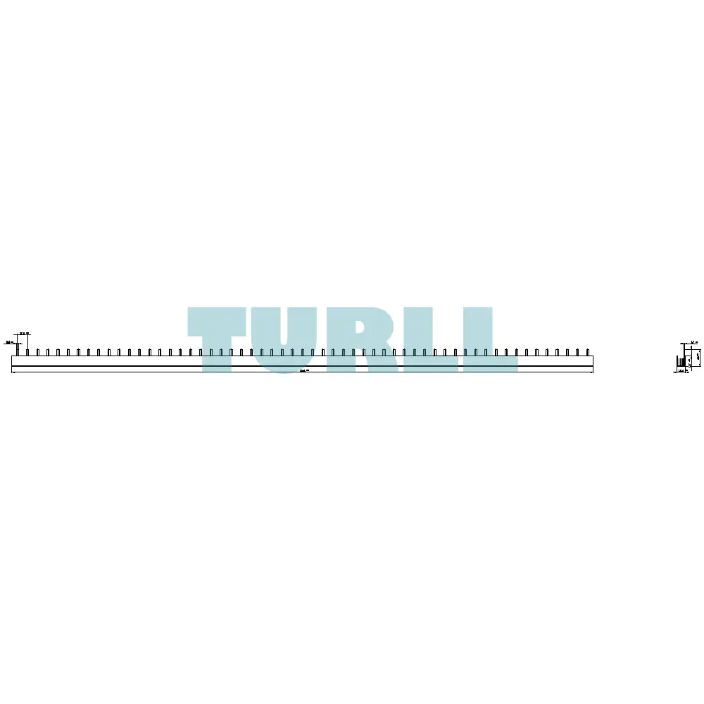 Siemens 5ST3710 Pin Busbar Touch-Safe, 16 mm², 3-Phase, 1016 mm Cuttable Busbar Original Brand New 3 Siemens 5ST3710 Pin Busbar Touch-Safe, 16 mm², 3-Phase, 1016 mm Cuttable Busbar