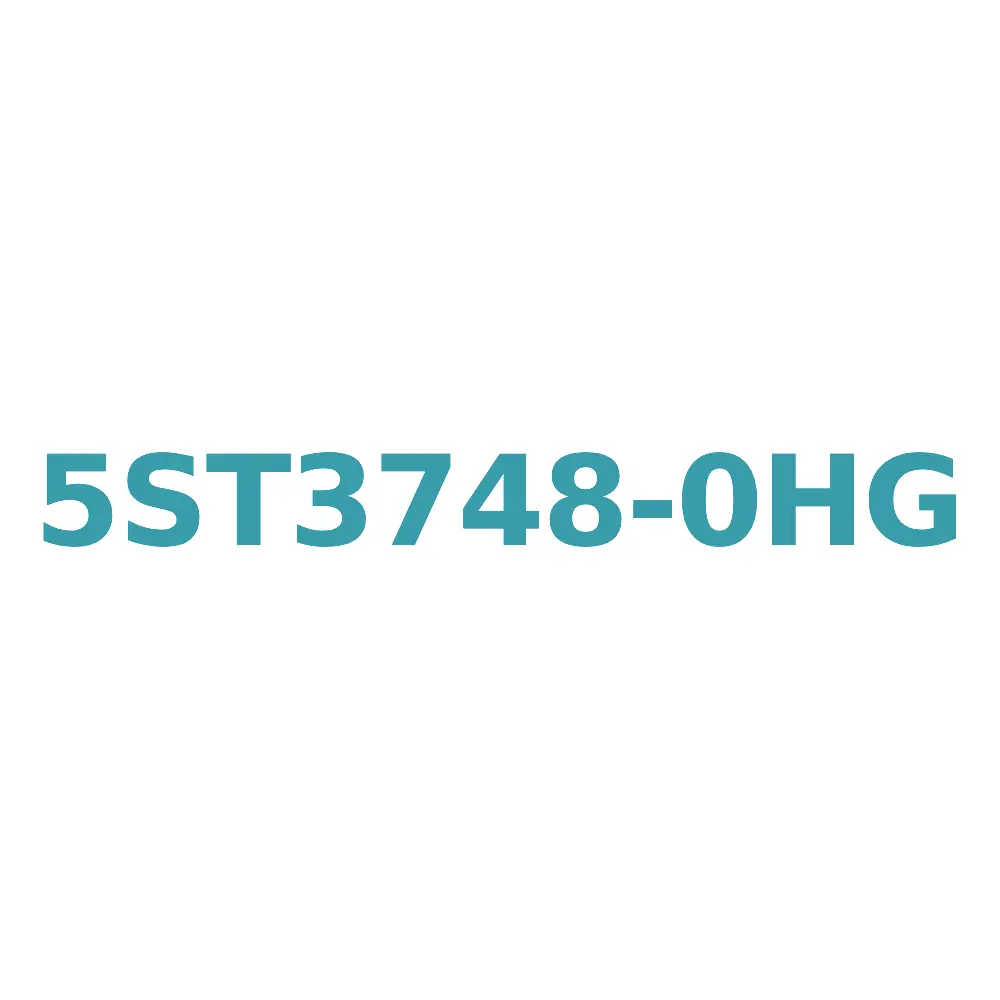 Siemens 5ST3748-0HG End Cap 1-Phase for Pin Busbars, UL 508 Certified