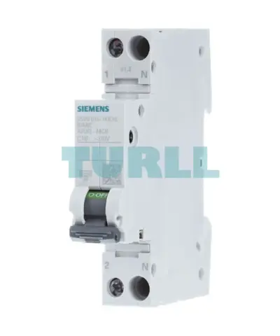 Siemens 5SV6016-7KK16 AFDD-MCB Combination 230V, 6kA, 1+N, C, 16A Compact (1MW