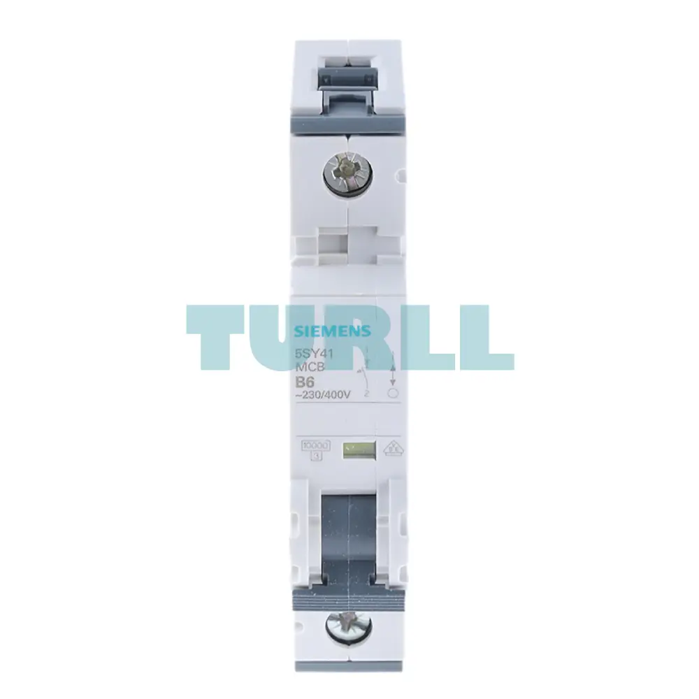 Siemens 5SY4106-6 Miniature Circuit Breaker 6A, 1-Pole, B Curve, 10kA, 230/400V