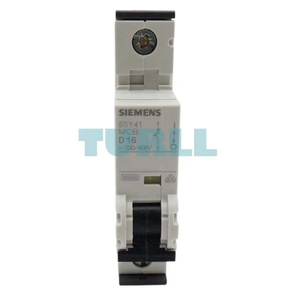 Siemens 5SY4116-8 Miniature Circuit Breaker 1-Pole, 16A, Type D, 10kA