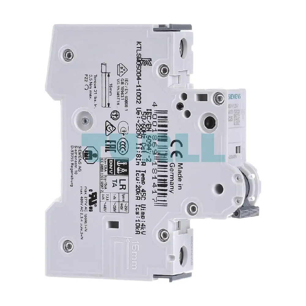 5SY4125-7 Siemens Miniature Circuit Breaker Original Brand New 5 5SY4125-7 Siemens Miniature Circuit Breaker Original Brand New - Image 5