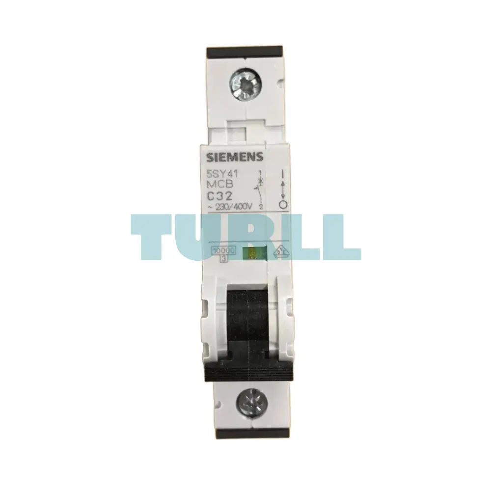 Siemens 5SY4132-7 Miniature Circuit Breaker 1-Pole 32A 10kA, C Curve, 230/400V