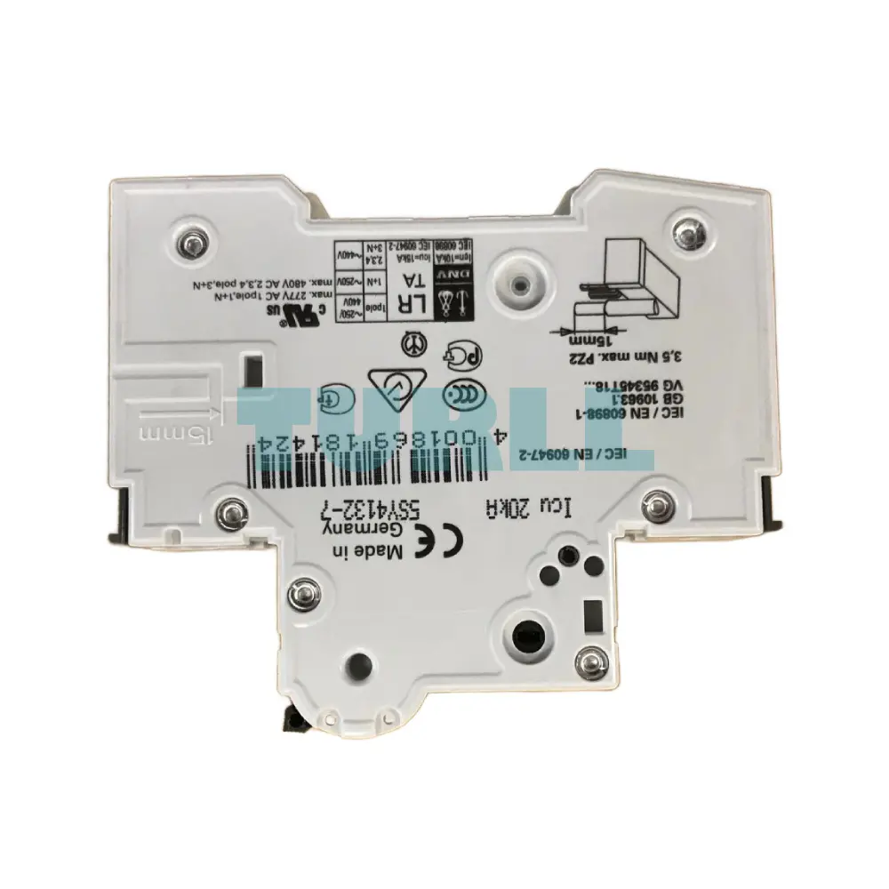 Siemens 5SY4132-7 Miniature Circuit Breaker 1-Pole 32A 10kA, C Curve, 230/400V