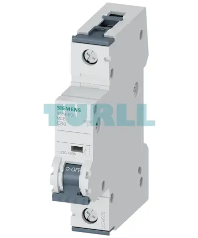 Siemens 5SY4180-7 Miniature Circuit Breaker 230/400V, 10kA, 1-Pole, C Curve, 80A