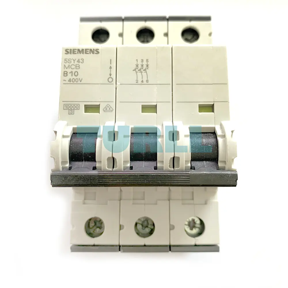 Siemens 5SY4310-6 Miniature Circuit Breaker 400V, 10kA, 3-Pole, Type B, 10A Original Brand New 1 Siemens 5SY4310-6 Miniature Circuit Breaker 400V, 10kA, 3-Pole, Type B, 10A