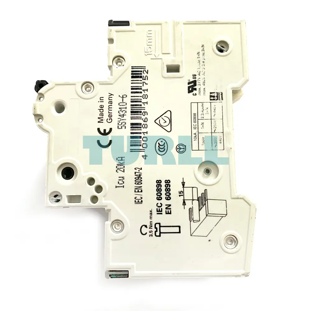 Siemens 5SY4310-6 Miniature Circuit Breaker 400V, 10kA, 3-Pole, Type B, 10A Original Brand New 5 Siemens 5SY4310-6 Miniature Circuit Breaker 400V, 10kA, 3-Pole, Type B, 10A