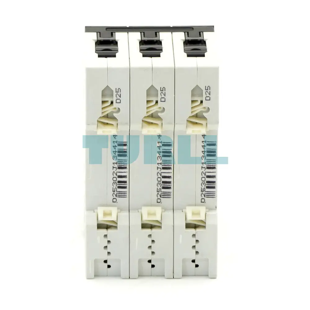 Siemens 5SY4325-8 Miniature Circuit Breaker 3-Pole, 25A, Type D, 10kA, 400V