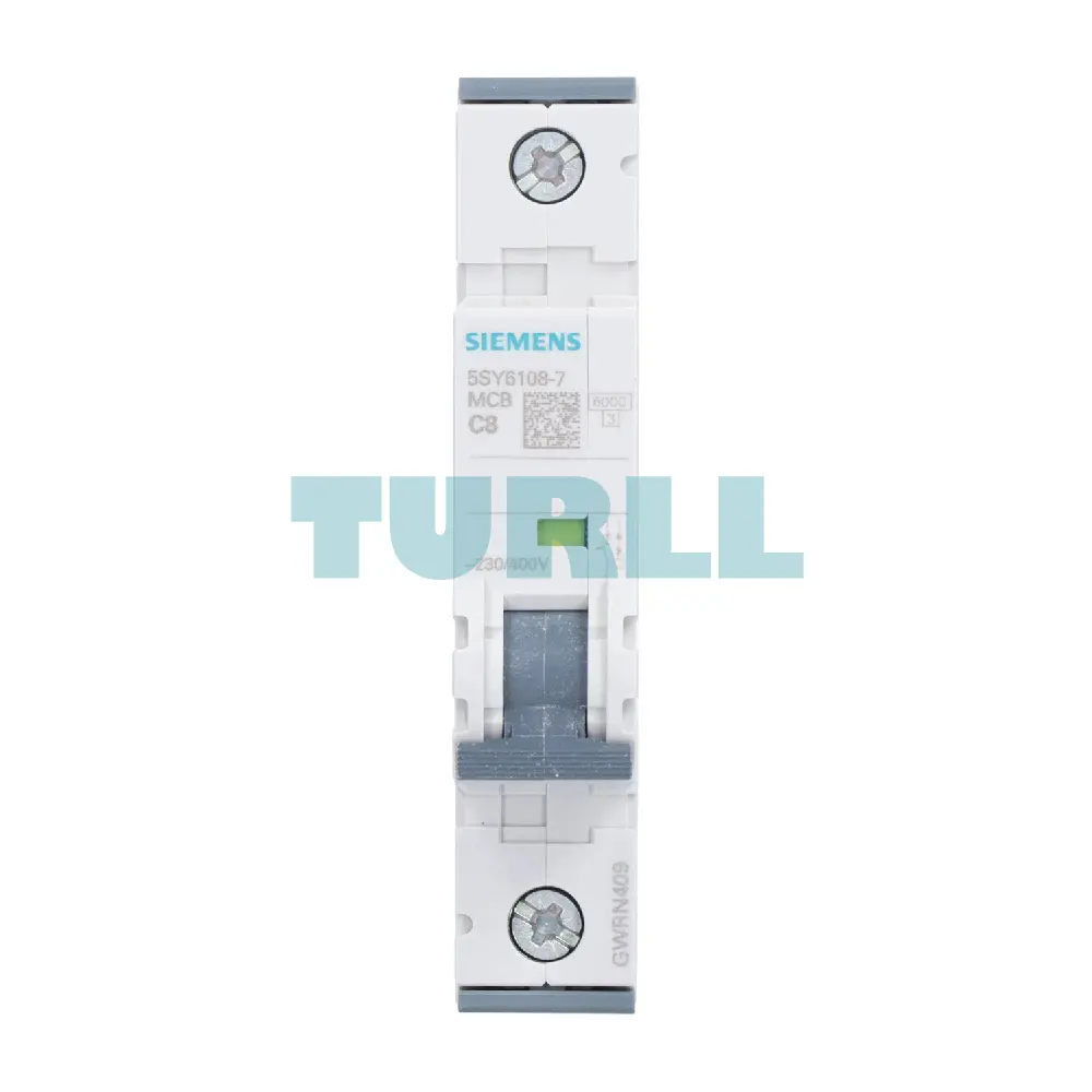 Siemens 5SY6108-7 Miniature Circuit Breaker 1-Pole, 8A, Type C, 6kA, 230/400V