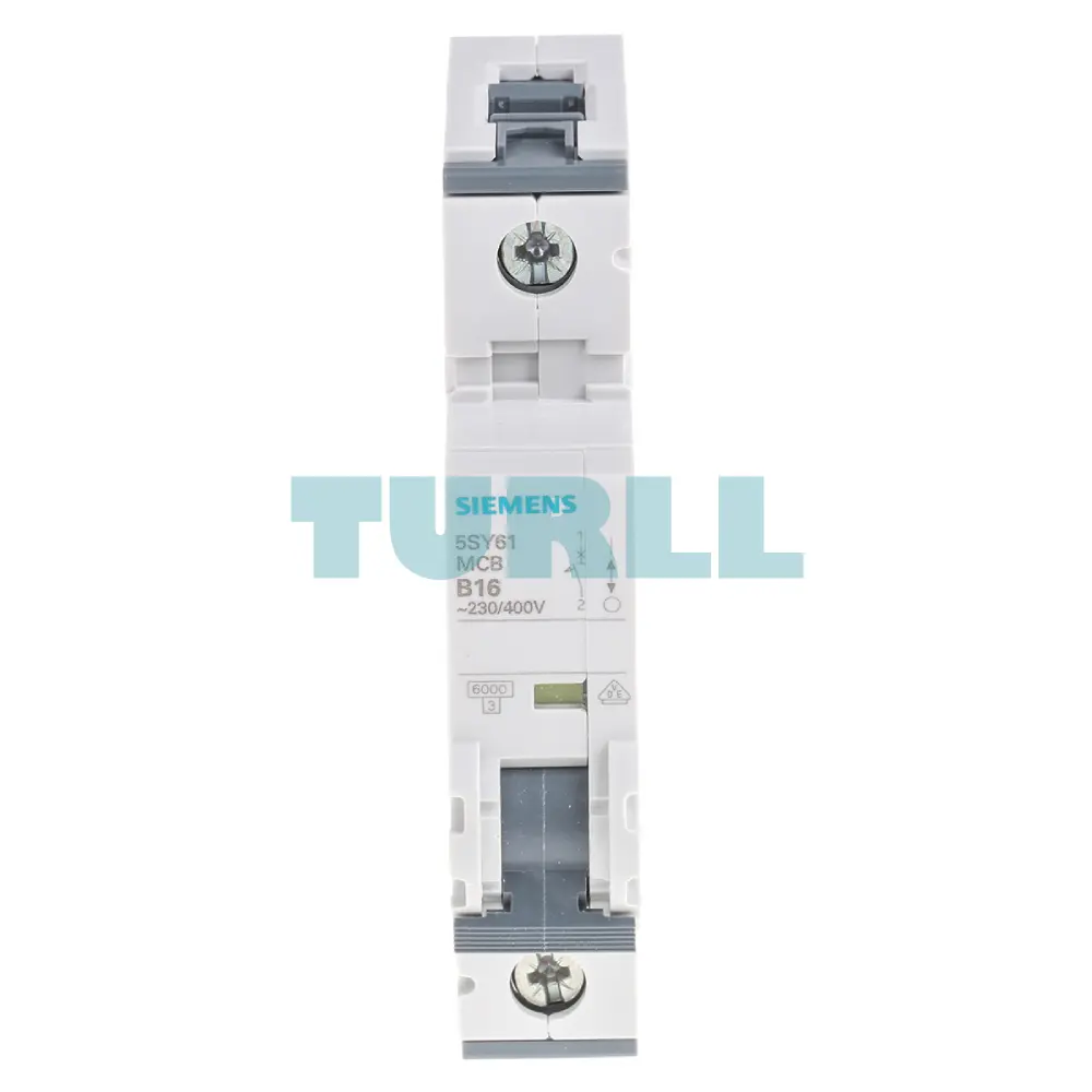 Siemens 5SY6116-6 Miniature Circuit Breaker 230/400V 6kA, 1-Pole, B Curve, 16A